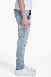 Cheap Monday Staff Boy Patch Repair Jeans for men