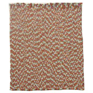 Hand woven Abstract Beige Wool Rug (5 x 8) Was $549.99 Today $437