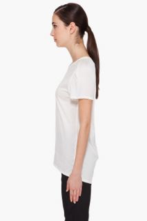 3.1 Phillip Lim Pleated Shoulder T shirt for women