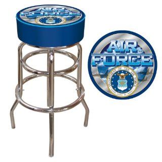 US Air Force Padded Bar Stool: Sports & Outdoors