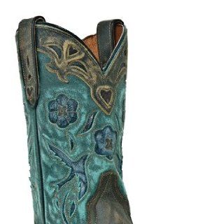 Women Turquoise Cowboy Boots Shoes