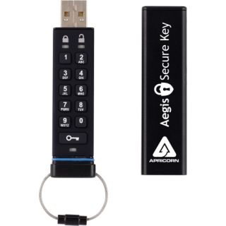 Apricorn Aegis Secure Key ASK 256 4GB 4 GB USB 2.0 Flash Drive Today