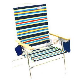 Rio Brands Inc SC642 TS 17" High Boy Beach Chair
