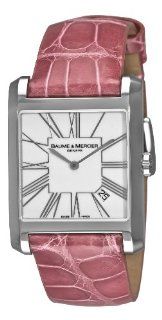 Baume & Mercier Womens 8742 Hampton Square Pink Watch: Watches