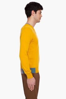 Paul Smith Jeans Maize V neck Sweater for men