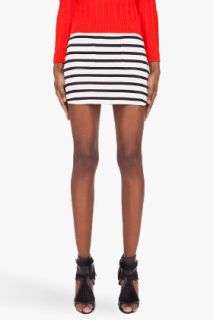 By Malene Birger Aley Striped Mini Skirt for women