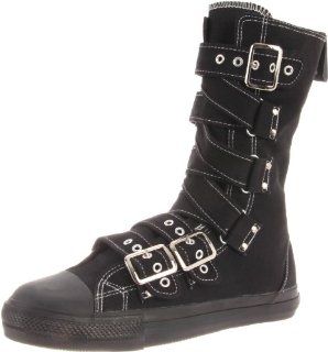 Pleaser Mens Deviant 207/BW Boot Shoes