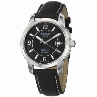 Tissot Mens PRC 200 Black Dial Watch Today $329.99 5.0 (1 reviews
