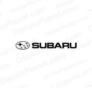 Subaru Windshield Decal    Automotive
