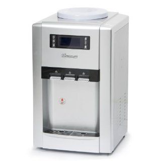 Iluminum ILUS207 3 22 Inch Tabletop Water Cooler Dispenser with LCD