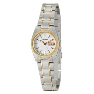Seiko Womens Yellow Goldplated Stainless Steel Watch Today $90.00