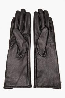 Juicy Couture Nailhead Leather Gloves for women