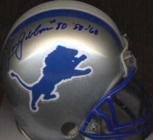 Jim Gibbons (Detroit Lions) Football Mini Helmet: Sports