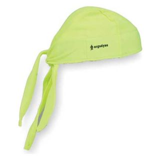 Ergodyne 12476 Cooling Hat, Lime, Universal
