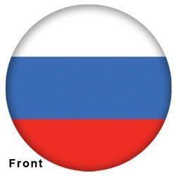 Russian Federation Flag Bowling Ball