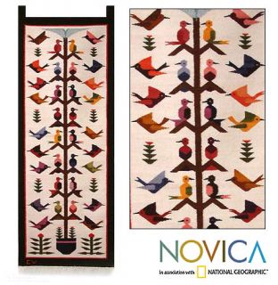 Wool Hummingbird Song Tapestry (Peru) Today $139.99