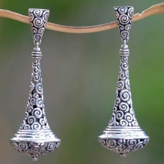 Sterling Silver Temple Bells Earrings (Indonesia) Today $62.99 5.0