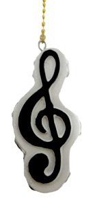 Clementine Design Musical Note Ceiling Fan Light Pull  
