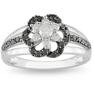 Black and White Diamond Rings: Buy Engagement Rings