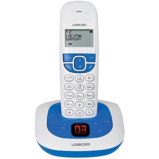 LOGICOM SOLY 155T Bleu   Achat / Vente TELEPHONE FIXE LOGICOM SOLY