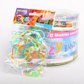 Crazy Bands lot de 432 bracelets (36x12)   Achat / Vente BOITE A FORME