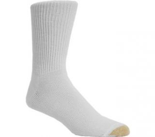 Gold Toe Mens Fluffies Tube Socks,White: Clothing