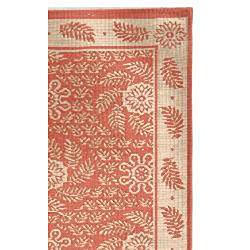 Martha Stewart Pinwheel Cherry Blossom Wool Rug (22 x 310