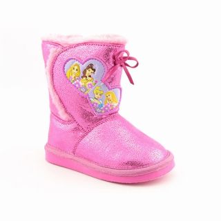 Disney Princess Girls Pink Boots Casual Shoes