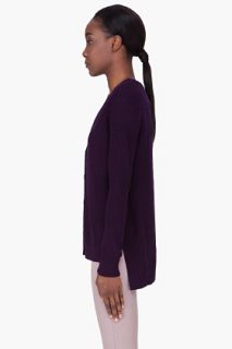 Rag & Bone Purple Wool Diane Cardigan for women