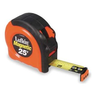 Lufkin L725MAG Measuring Tape, 25 Ft, Toggle Lock