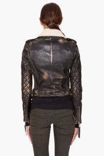 Dsquared2 Shearling Leather Jacket for women