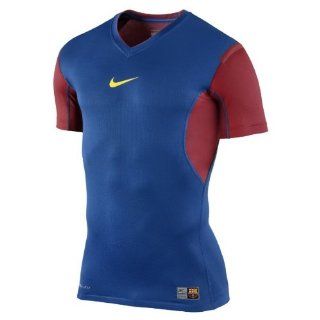 Nike Pro Mens Barcelona Vapor Training Soccer Shirt Size