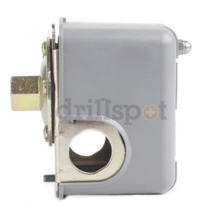 Square D 9013FHG2J27 Pressure Switch, 80 100PSI, 1Port, DPST, 10A