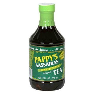 Pappys Sassafras Concentrate Instant Tea, 12 Ounce Bottles (Pack of 6
