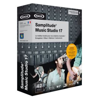 SAMPLITUDE MUSIC STUDIO 17   Achat / Vente LOGICIEL LOISIRS SAMPLITUDE