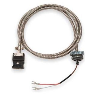 Tempco ECA00071 Thermocouple Ext Wire, J, 20AWG, Str, 10Ft