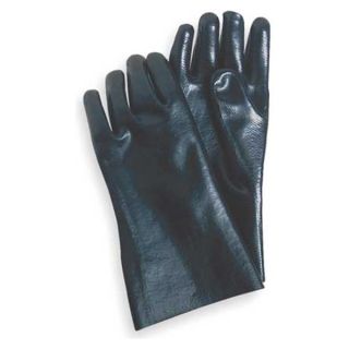 Condor 3BA48 Chemical Resistant Glove, PVC, 12" L, PR