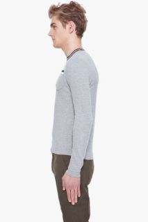 Rag & Bone Grey Wool Blend Franklin Sweater for men