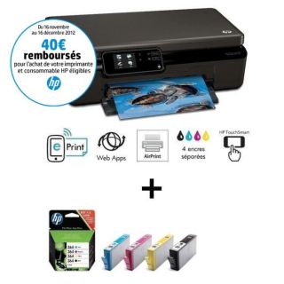 HP Photosmart 5510 + Pack cartouches 364   Achat / Vente IMPRIMANTE