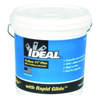Ideal Industries Inc 31 391 1 Gallon Bucket Yellow 77 Plus, Pack of 4