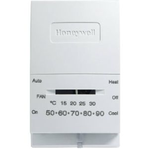 Honeywell Home/Bldg Center YCT51N1008 Manual H/C Thermostat
