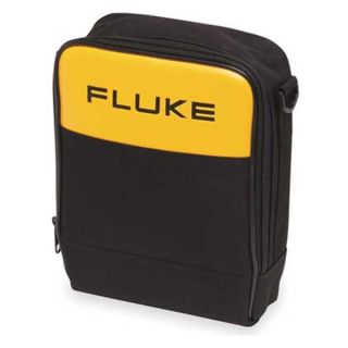 Fluke Fluke C115 Soft Carrying Case, 2 In. H, 9 InD, Blk/Ylw