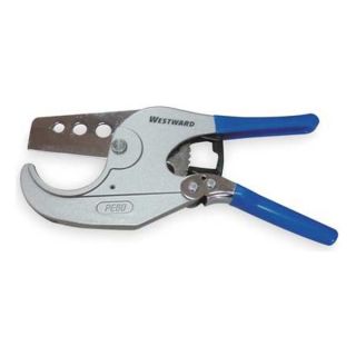 Westward 1YNA7 PVC Pipe Cutter, Ratchet Action, 1 To 2 In
