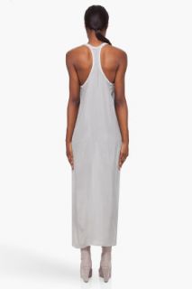 Damir Doma Grey Silk Racerback Dress for women