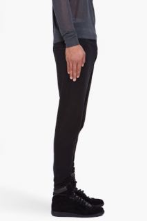 Y 3 Black Luxe Lounge Pants for men
