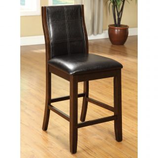 Tornillo Leatherette Counter Height Dining Chairs (Set of 2) Today $