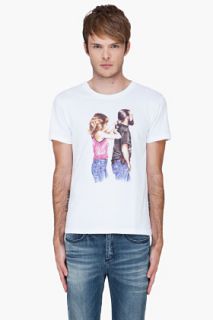 Surface To Air White S2a Lovers 2 T shirt for men