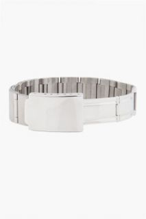 Maison Martin Margiela Silver Tone Watch Link Bracelet for men