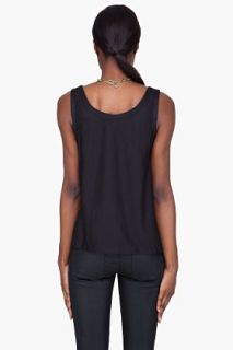 Marc By Marc Jacobs Olive Elena Mesh Tank Top for women