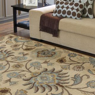 tufted amanda ivory floral wool rug 5 x 7 9 today $ 160 99 sale $ 144